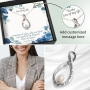Everlasting Love Gift Box With Pearl Woman of Valor Necklace - Add a Personalized Message For Someone Special!!! - 2