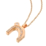 Yaniv Fine Jewelry 18K Gold Modern Chai Pendant with Diamonds - 9