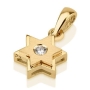 Yaniv Fine Jewelry 18K Gold Double Star of David Diamond Pendant - 3