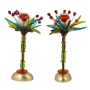Yair Emanuel and Orna Lalo Tropical Flower Candlesticks - 1