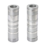Yair Emanuel Aluminum Cylinder Ring Candlesticks - 3