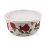 Yair Emanuel Bamboo Pomegranate Food Containers (Set of 3) - 4