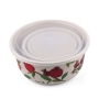 Yair Emanuel Bamboo Pomegranate Food Containers (Set of 3) - 5