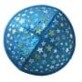 Yair Emanuel Embroidered Kippah With Stars (Blue / White) - 2
