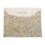 Yair Emanuel Jerusalem Embroidered Matzah Cover and Afikoman Bag Set – Gold - 4