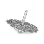 Traditional Yemenite Art Handcrafted Sterling Silver Flat-Topped Dreidel With Filigree Design - 1