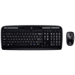 Logitech MK300 Hebrew - English Wireless Desktop (Keyboard and Mouse) , & Software | Judaica Web Store