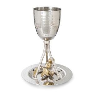 Yair Emanuel Wedding Kiddush Cup Set - Pomegranate