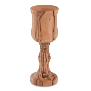 Olive Wood Liqueur Cup 