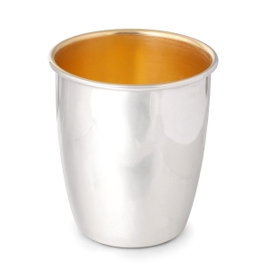 Bier Judaica Classic 925 Sterling Silver Kiddush Cup 