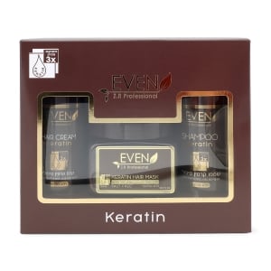 Even Restorative and Nourishing Keratin Set for Dry/Damaged Hair