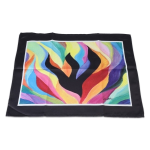 Jordana Klein Letter Shin Design Challah Cover