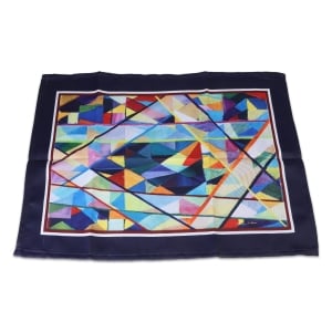 Jordana Klein Multicolored Star of David Challah Cover
