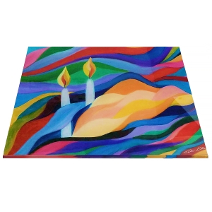 Jordana Klein Glass Challah Tray – Shabbat Table