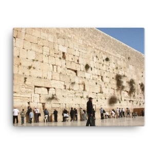 Kotel (Western Wall) Print on Canvas