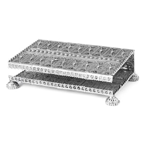 Traditional Yemenite Art Handcrafted Sterling Silver Matchbox Holder With Filigree Design