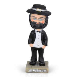 Jerusalem Jewish Father Bobble-Head Figure 