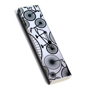 Ofek Wertman Handmade Aluminum Mezuzah Case – Bicycles
