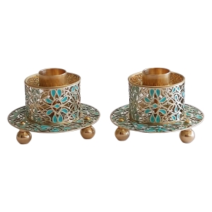 Orit Grader Wide Leaves Candlesticks