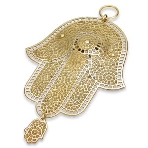 Orit Grader Mosaic Hamsa (Color Option)