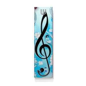 Ofek Wertman Handmade Treble Clef Aluminum Mezuzah Case