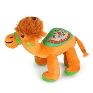 Plush Jerusalem Camel Keychain