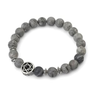 Beaded Star of David Kabbalah Bracelet