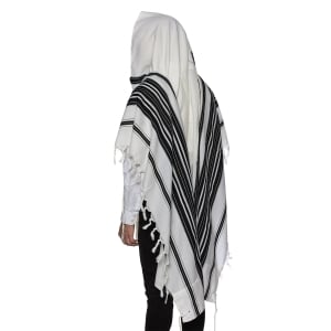 Chabad 100% Wool Tallit Prayer Shawl