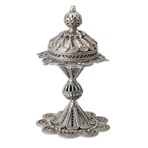 Sterling Silver Royal Persian Besamim Spice Box