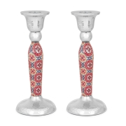 Yair Emanuel Modern Candlesticks – Floral Design