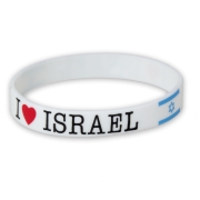 Rubber Bracelet - I Love Israel