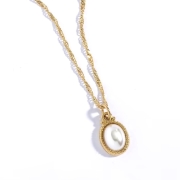 Danon 24K Gold-Plated "Tyche" Necklace - Color Option