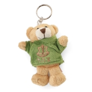 Plush Bear Keychain - Tzahal T-Shirt