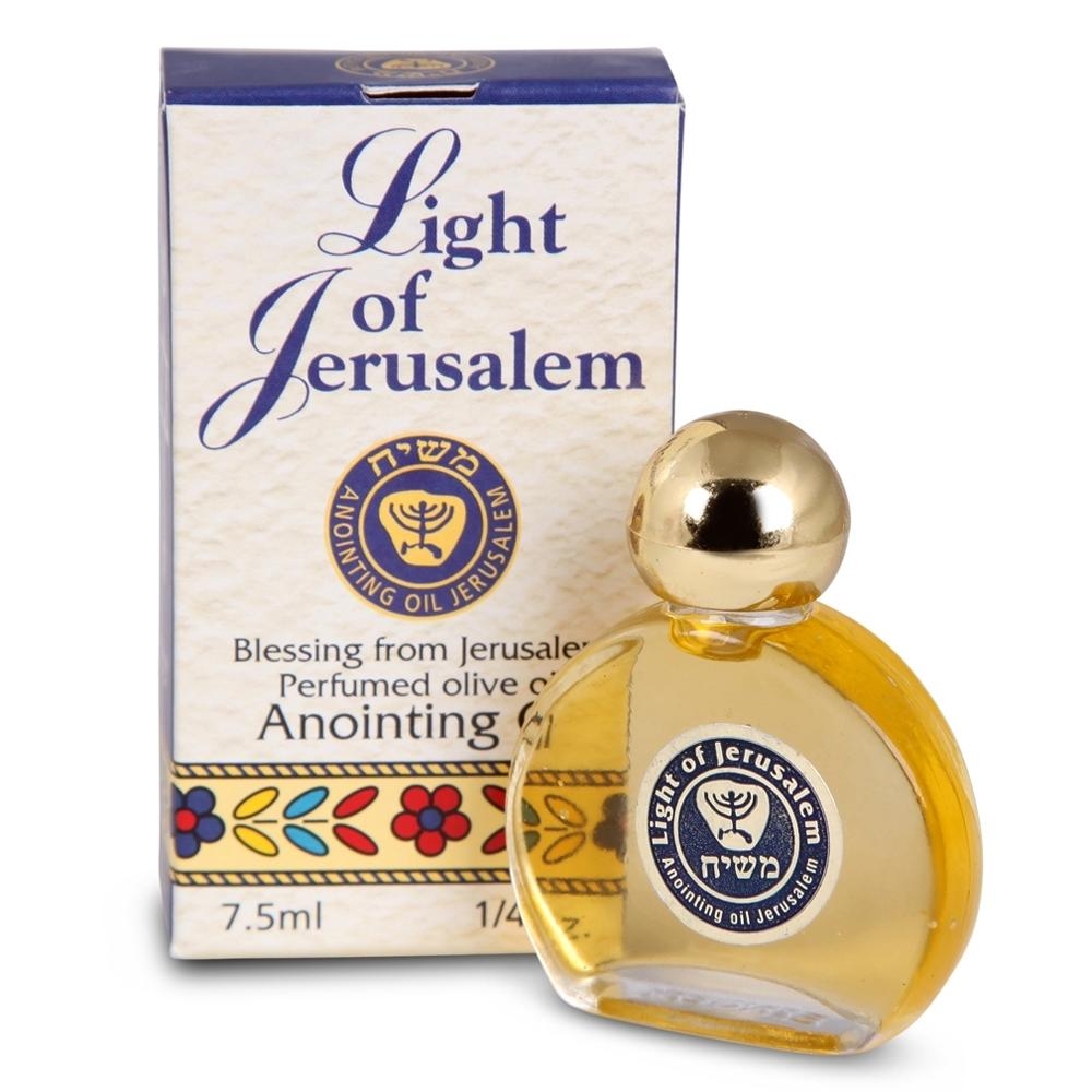 Holy 'Essence of Jerusalem' Anointing Oil - Elijah Prayer Oil - 12ml - Made  in Israel - The Jerusalem Gift Shop