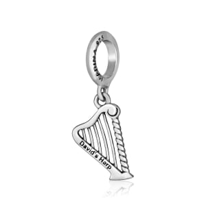 Marina Jewelry David's Harp Charm