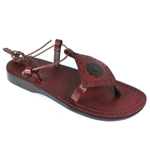 Biblical Style Handmade Leather Sandals from Israel | Judaica Web Store
