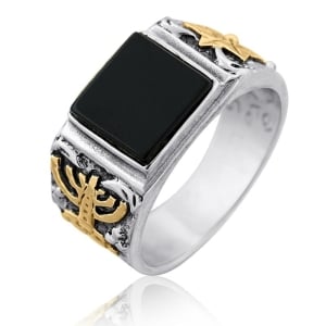 Silver-and-Onyx-Ring-with-Golden-Star-of-David-and-Menorah-SH-199-2_large.jpg