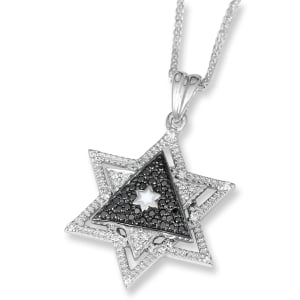 Anbinder Jewelry 14K White Gold Luxurious Diamond-Accented Star of David Pendant