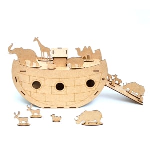 Noah's Ark 3D Wooden Assembly Kit