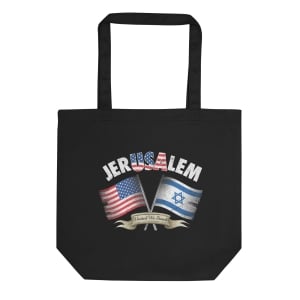 Jerusalem: United We Stand Eco Tote Bag