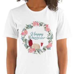 Happy Passover Floral Unisex T-Shirt