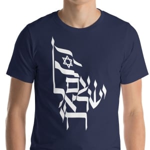 Israel T-Shirt - Am Yisrael Chai - Variety of Colors