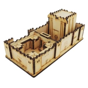 Second Temple: Do-It-Yourself 3D Puzzle Kit (Choice of Sizes)