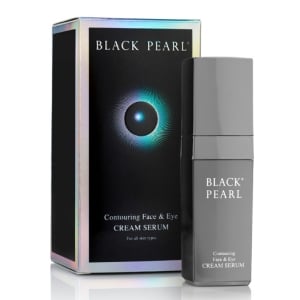 Sea of Spa Black Pearl Line Contouring Face & Eye Cream Serum – For Improved Skin Appearance and Elasticity