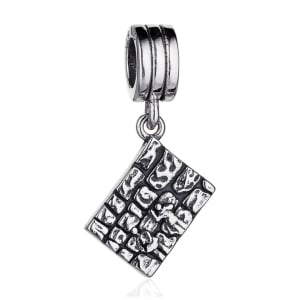 Sterling Silver Western Wall Pendant Charm