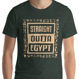 Straight Outta Egypt. Cool Passover T-Shirt