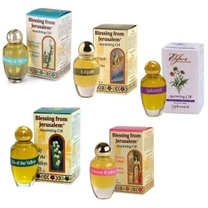 Variety Pack of Five Anointing Oils 12 ml: Buy Four, Get The Fifth For Free!