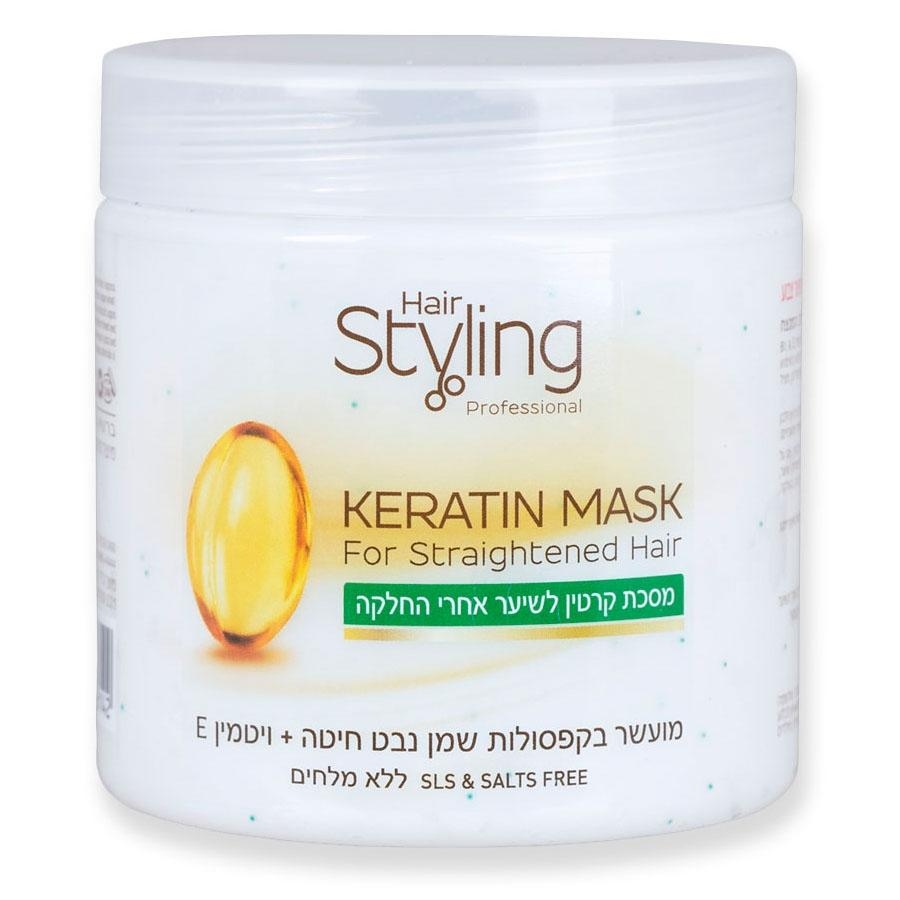  Keratin Mask For Straightened Hair (16.9 fl. oz / 500 ml) - 1