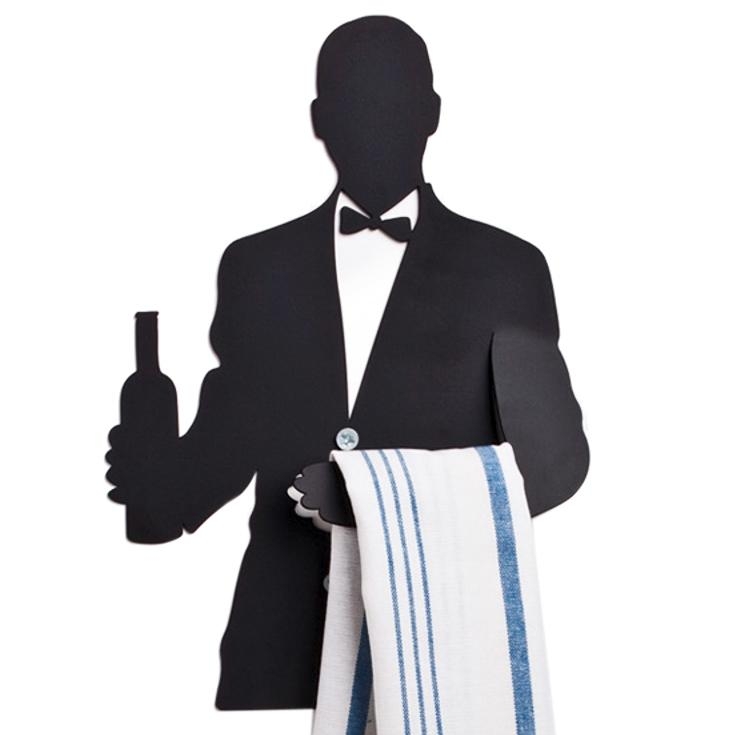 Artori Design Kitchen Towel Hanger - Wine Waiter  - 1