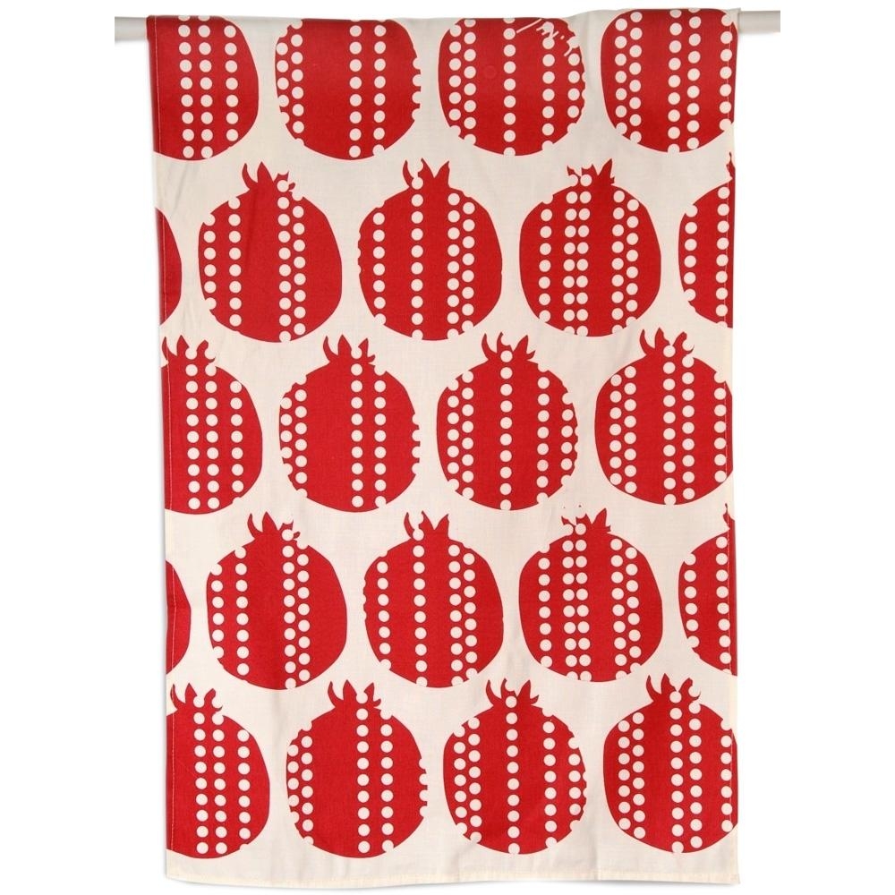 Barbara Shaw Dish Towel - Pomegranates - 1